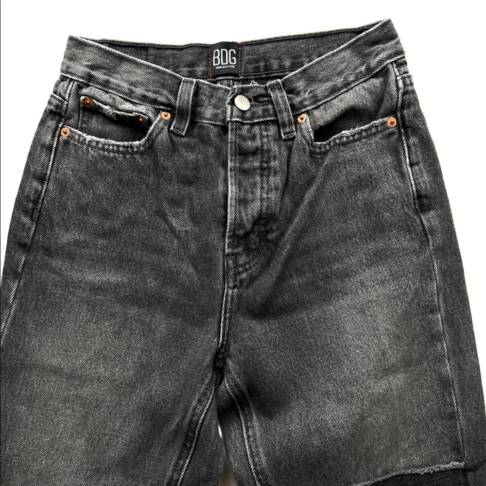BDG Slim Straight Patch Jeans Sz:25 - Picture 2 of 16